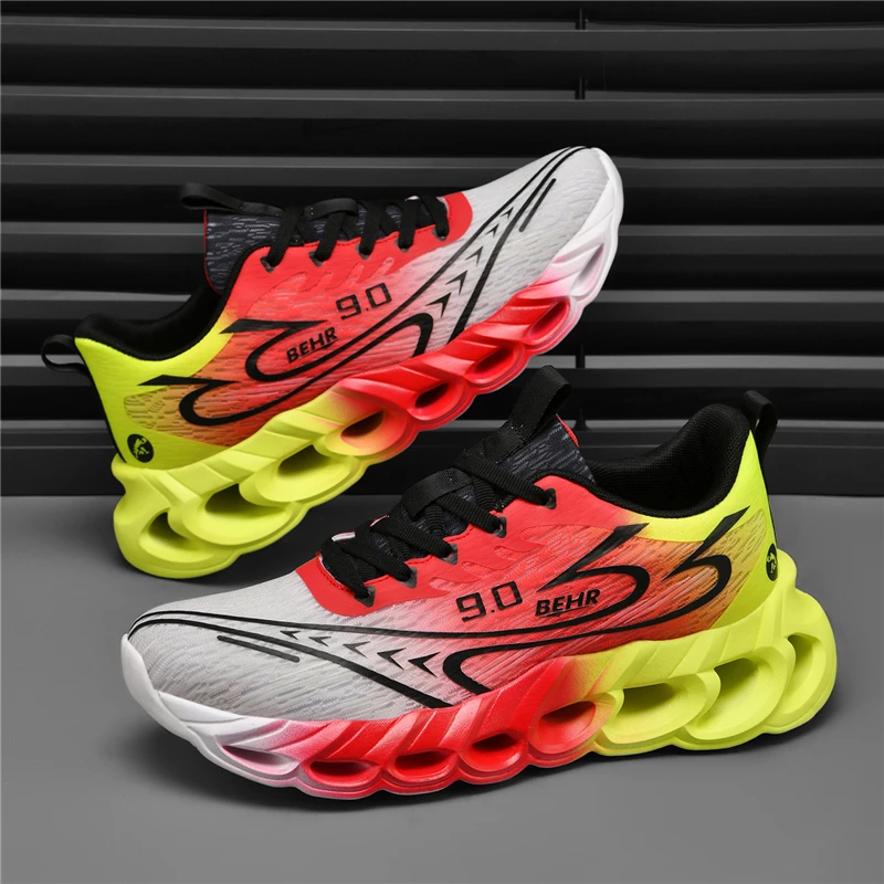 

2026 New Men's Running Shoes Cushioning Carbon Plate Racing Marathon Athletic Shoes Comfortable Non-slip Sports Tennis Shoes