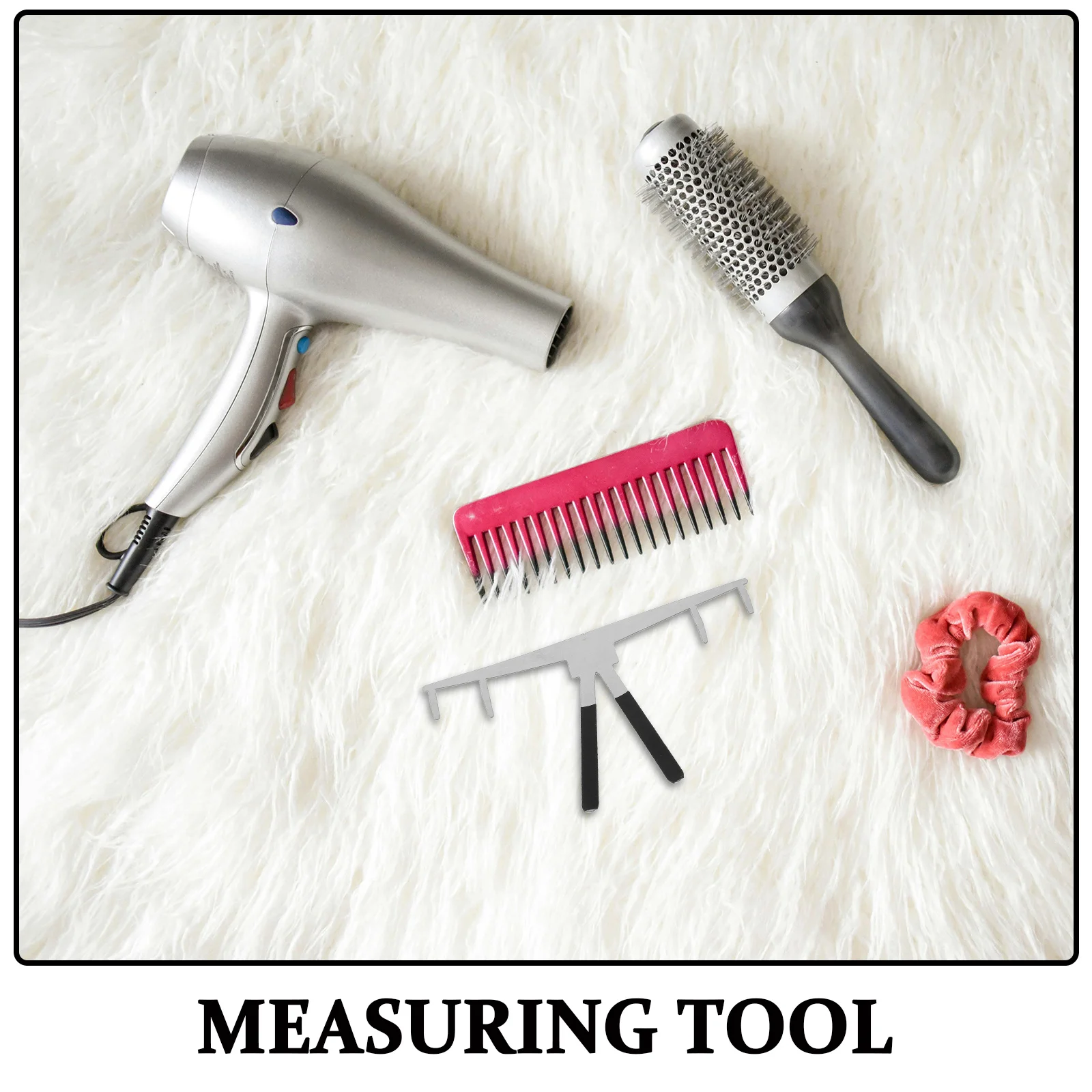 مسطرة حواجب من الفولاذ المقاوم للصدأ مع نظام تحديد المواقع ثلاثي النقاط لرسم الحواجب الدقيق وتشكيل الوشم الاحترافي