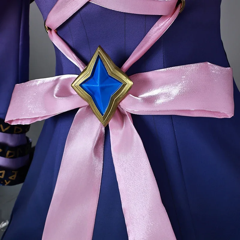 Cyrene Cosplay HSR Honkai Star Rail Cosplay Costume Wig Shoes Women Halloween Carnival Party Comic-con Role Playing Outfit view 4