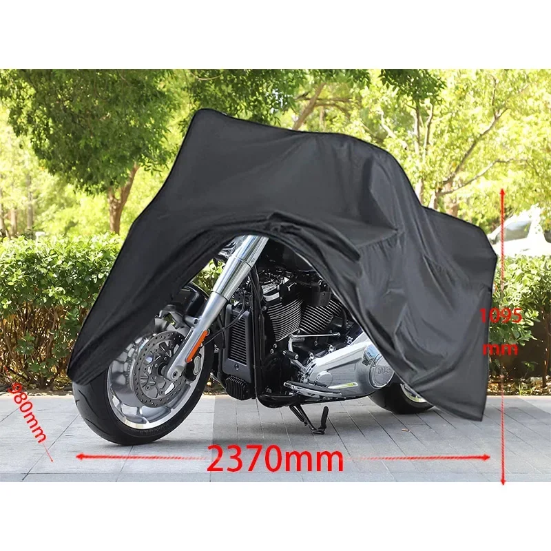 For Harley-Davidson Fat Boy motorcycle cover Full car Sun protection dust no ear thickened Oxford cloth raincover