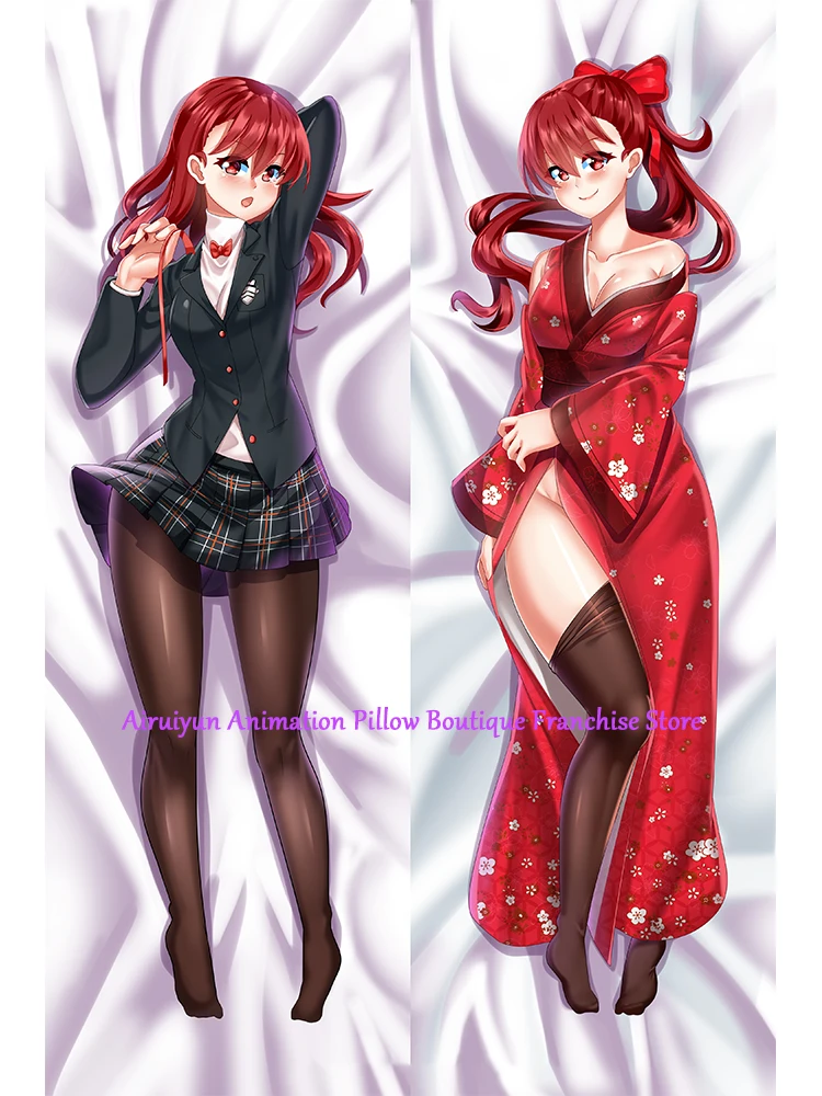 

Anime Dakimakura Pillow Case Beautiful Girl Sexy and Busty Beautiful Girl Double-Sided Halloween Decoration