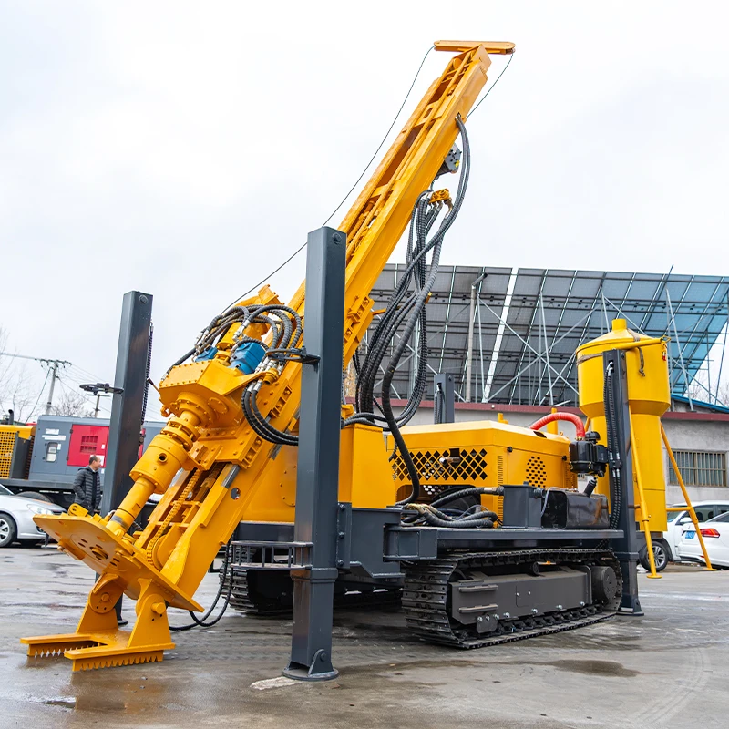 Hydraulic Crawler Reverse Circulation Drilling Rig Suitable for Mineral Exploration with Motor Core Pump Assembly