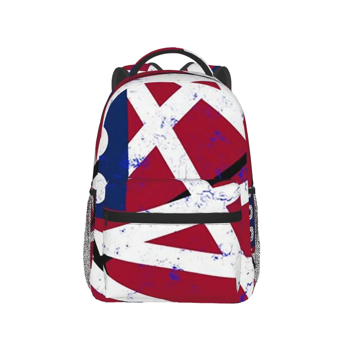

Eddie Flag Backpack Hot Sale Daypack Large Capacity Children BookBag School Bag Shoulder Bags for Men Women