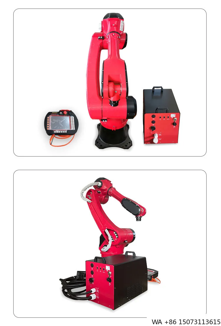 روبوت صناعي للحام الساخن ذو 6 محاور آلي للغاية - وظائف متنوعة للتكنولوجيا الرائدة