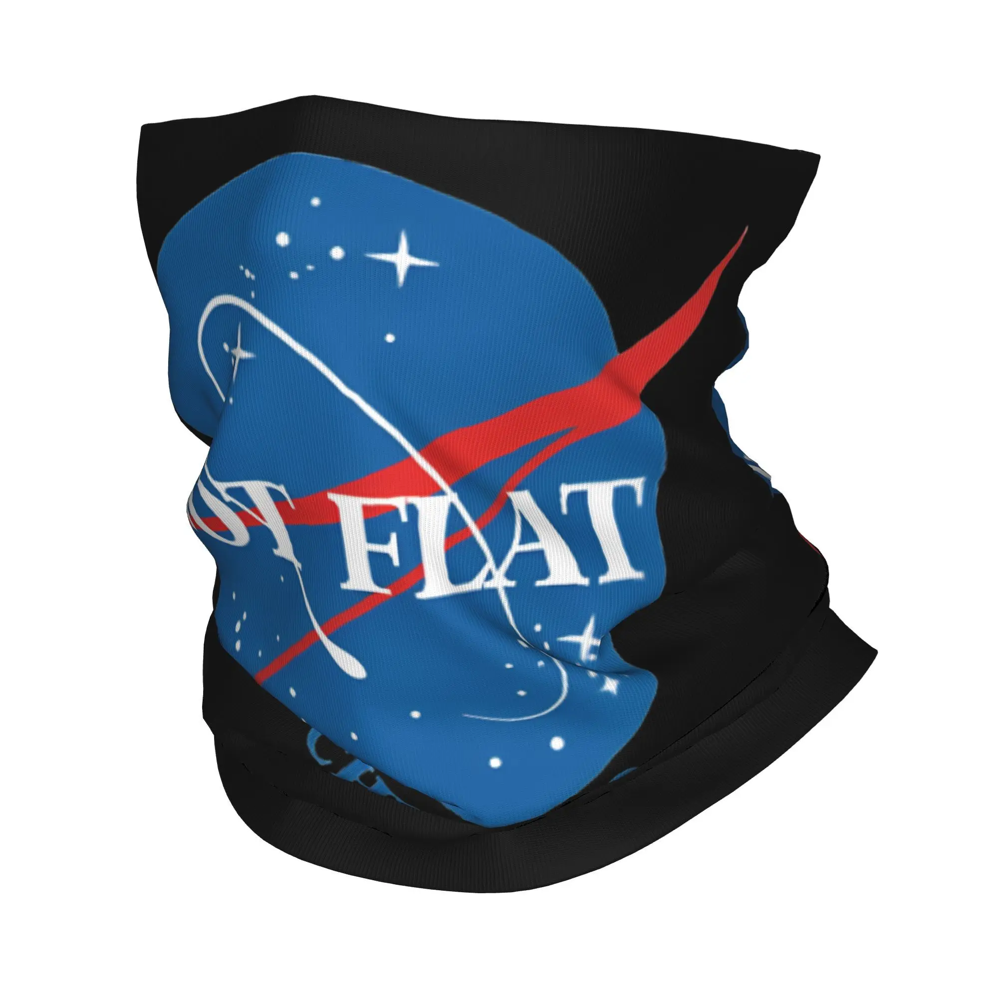 

Nasa Not Flat Logo Bandana Neck Gaiter Printed Mask Scarf Multi-use Headband Riding Unisex Adult Winter