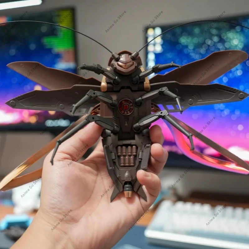 Guangdong Kakkerlak Action Figure Kantonese Zware bedrijfsvoertuigen Assemblagemodel Kit Robox Animatie Plastic Robot Speelgoed Cadeau