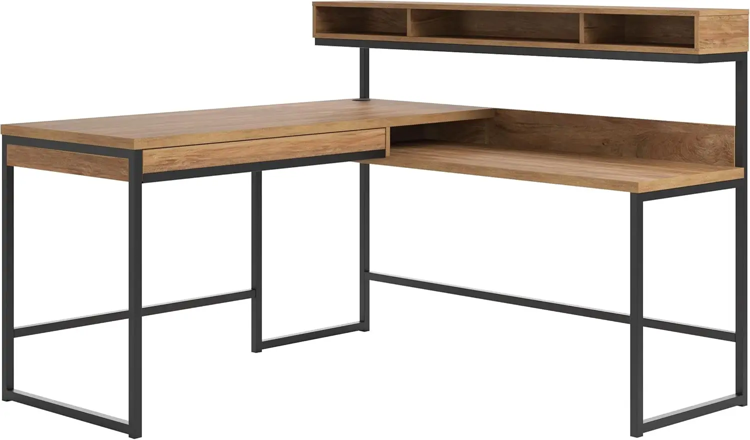 Manhattan Gate L-Shaped Desk, L: 58.74