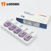 LODDEN C14 LT/HT Translucency Lithium Disilicate Materials Emax Cad Cam Dental Glass Ceramic Blocks