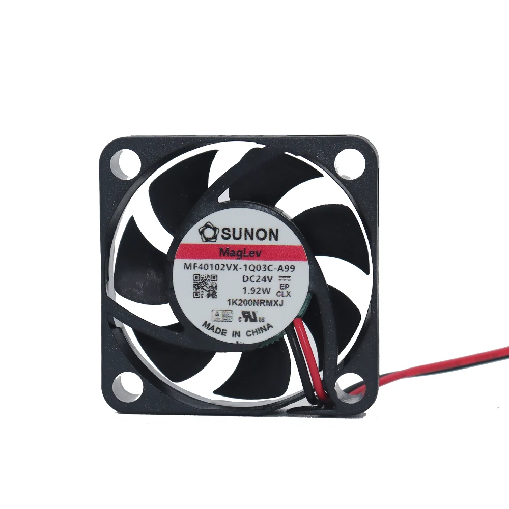 New 4010 Fan MF40102VX-1Q03C-A99 40*40*10MM For Sunon Magnetic 3D Printer Cooling DC24V 1.92W 2-Line