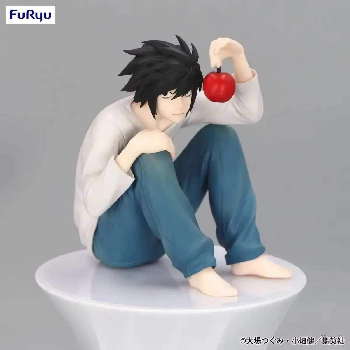 FuRyu DEATH NOTE L Noodle Stopper 13セト FuRyu Noodle Stopper Figure DEATH NOTE L Anime Figure Model Gift