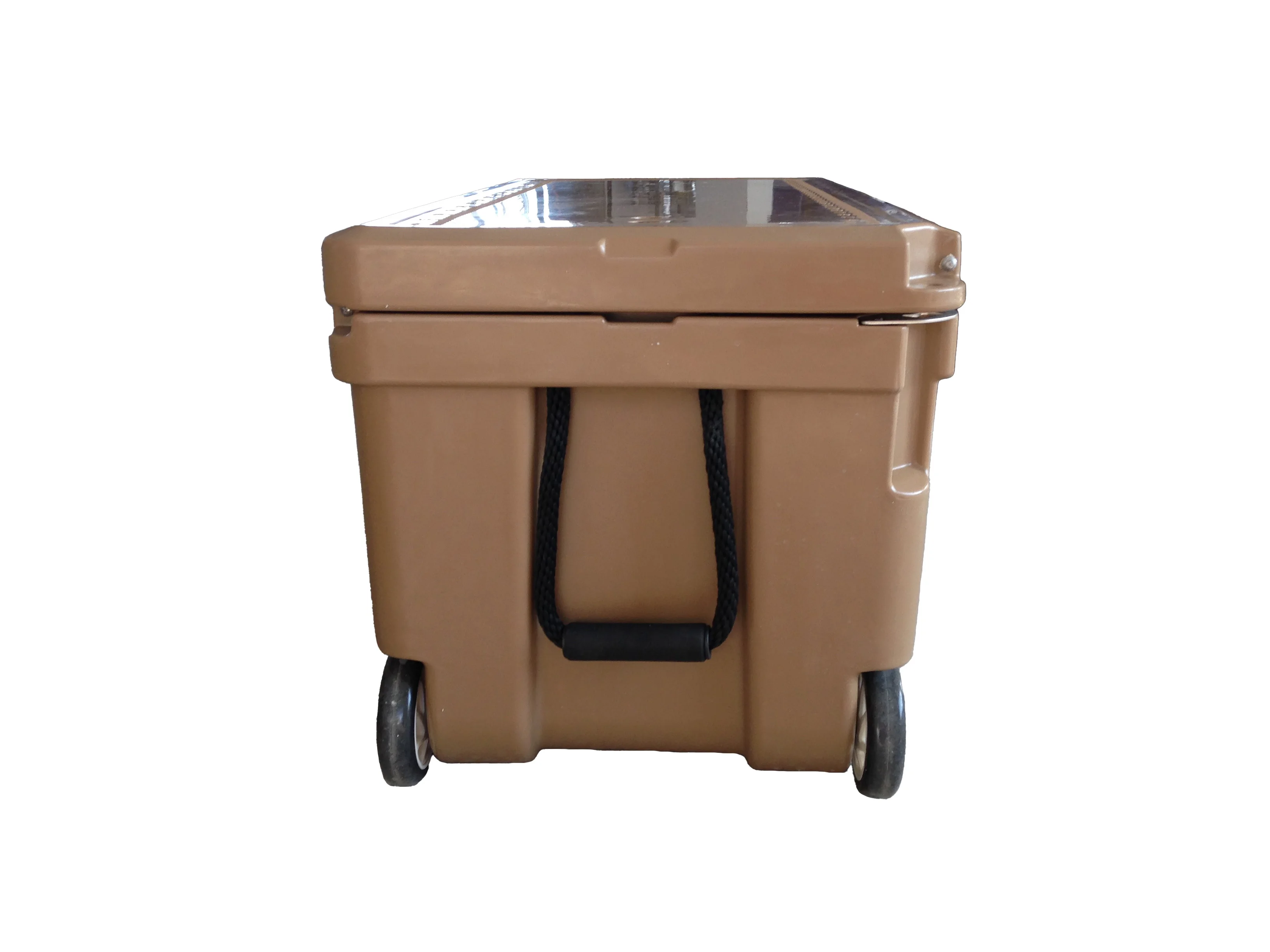 صندوق تبريد معزول محمول سعة 90 لترًا من الدرجة الغذائية LLDPE يحافظ على الثلج 5+ يومًا. للتخييم والصيد #3