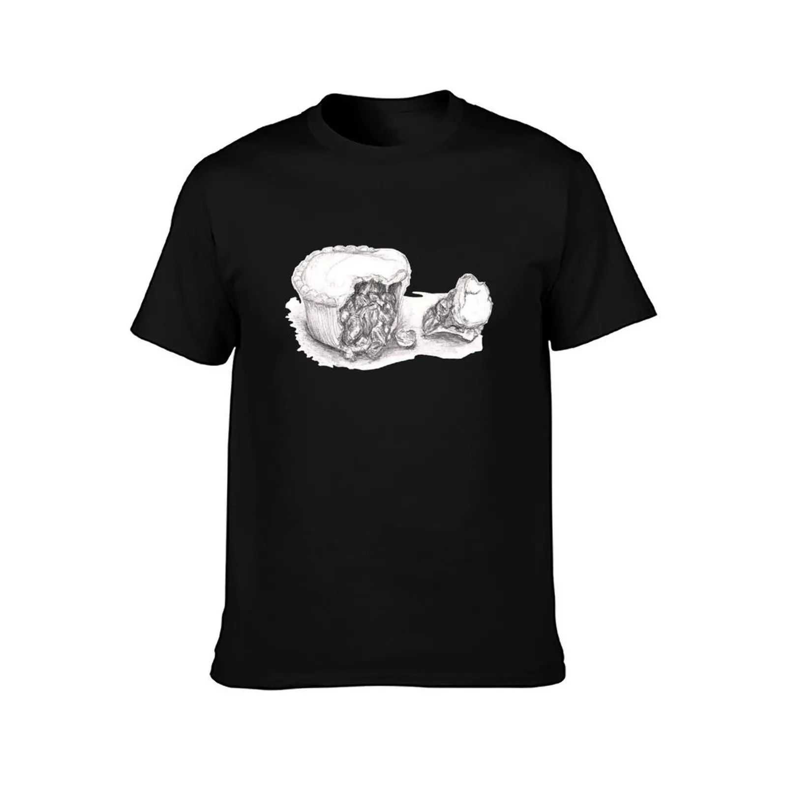 Sweet Mince Pie T-Shirt Plus Size Non-Shrink T-Shirt