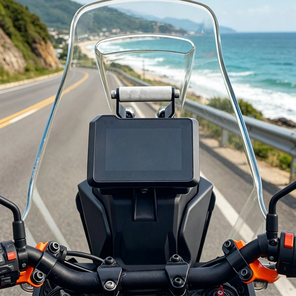 890 ADV 2021-2024 New Motorcycle For 390ADV X GPS Mount Holder Anti-shake 390ADV R 390ADV S 2025+ martphones Navigation Brackets