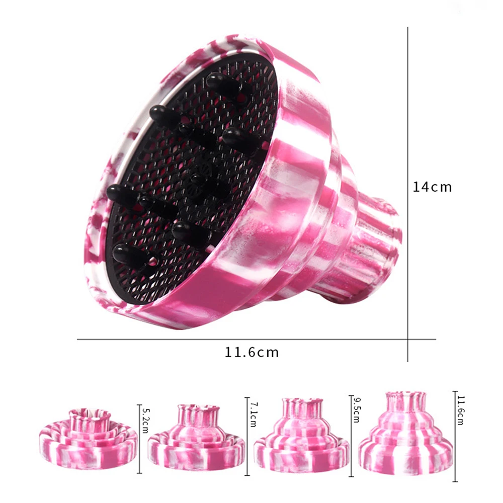 Silicone Hair Dryer Hood Diffuser Attachment