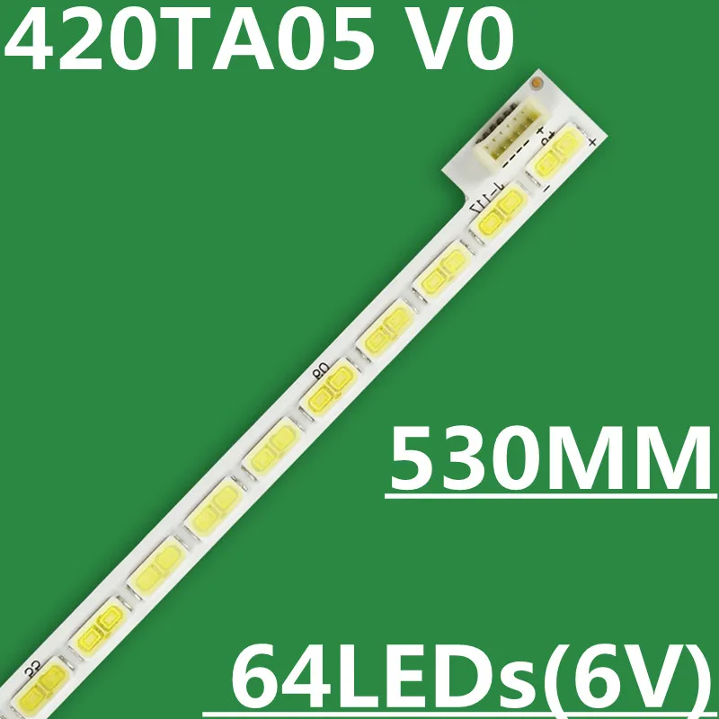 

2PCS LED Backlight Strip For 420TA05 V0 42Inch 7030PKG 64ea Rev0.2 74.42T23.001 74.42T23.001-2-DS1 T420HVN01.1 T420HW06 T420HW04