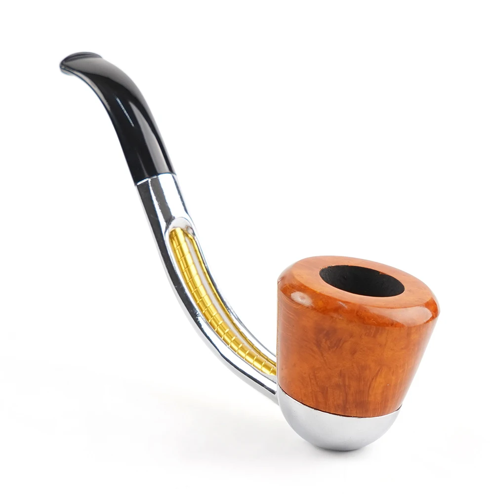 Metal Colored Pipes, Tobacco Pipes, Premium Smoking Pipes, Straight or Curved, 3mm Filters, High Quality Pipes, Briarwood Pipes