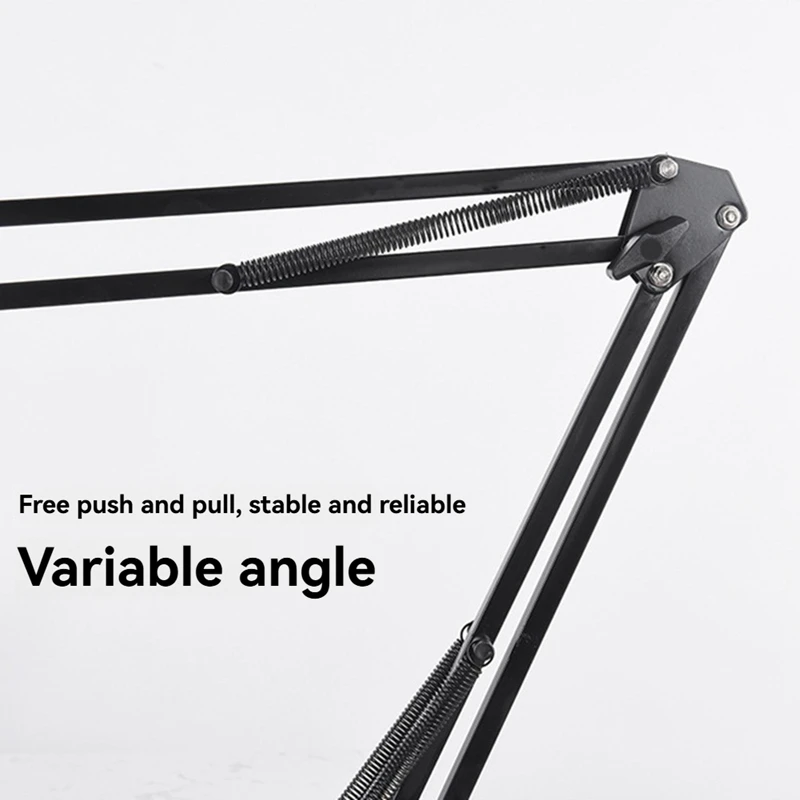 Microphone Arm Stand Table Top Universal Cantilever Microphone Stand Microphone Shock Clamp Stand For Microphone