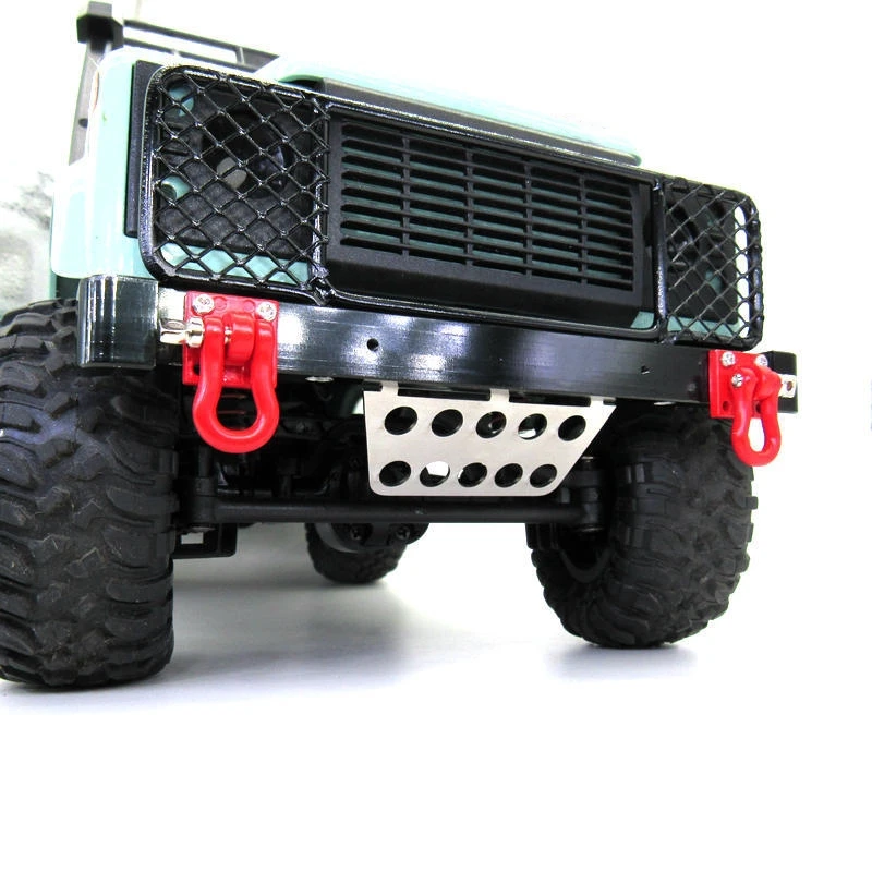 Il più nuovo! Nuova Versione In Metallo Armatura Anteriore Protezione Della Protezione per MN Modello D90 D91 D99S MN99 1/12 RC Auto Parti di Aggiornamento Accessori