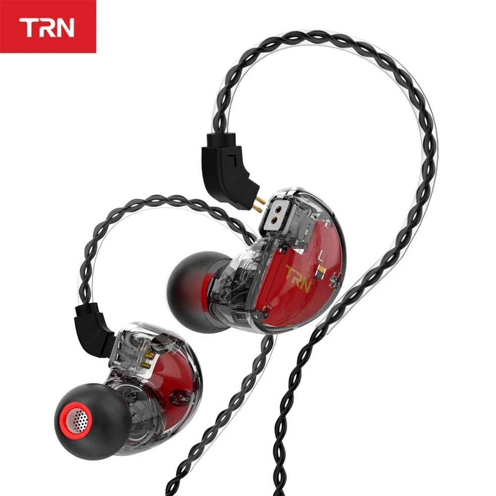 TRN V30 2BA 1DD Hybrid In Ear Earphone IEM HIFI Monitor Running Sport Earphone Earplug Headset 2Pin Detachable BA5/ST1/V80/V90