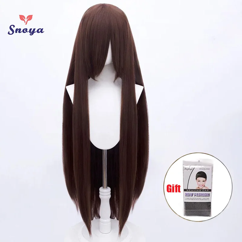Snoya 100cm Synthetische Flauschige Corn Perm Cosplay Perücke Rosa Rot Blau Lila Anime Party Lange Perücke für Frauen