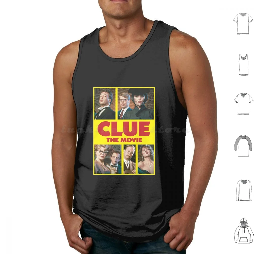 Clue ( 1985 ) Tank Tops Vest Sleeveless Clue 1985 Clue Cluedo Jonathan Lynn Wadsworth Clue The Movie Clue On Stage Yvette