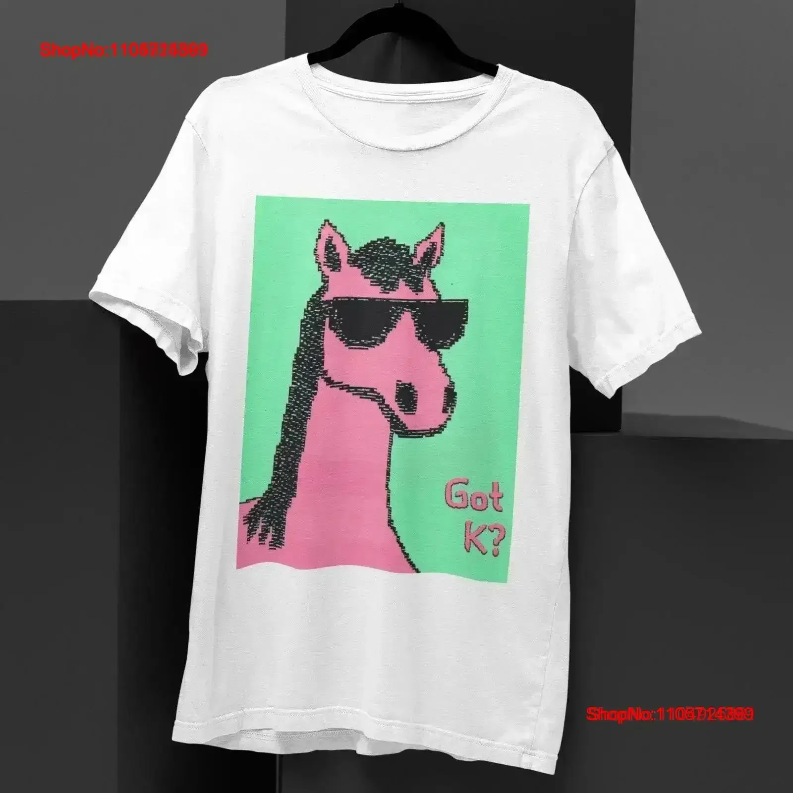 Horse is Ready To Party T shirt Ketamine Rave Festival Clothing Techno Funny Ibiza Dj Warehouse vintage Washed homme Soft