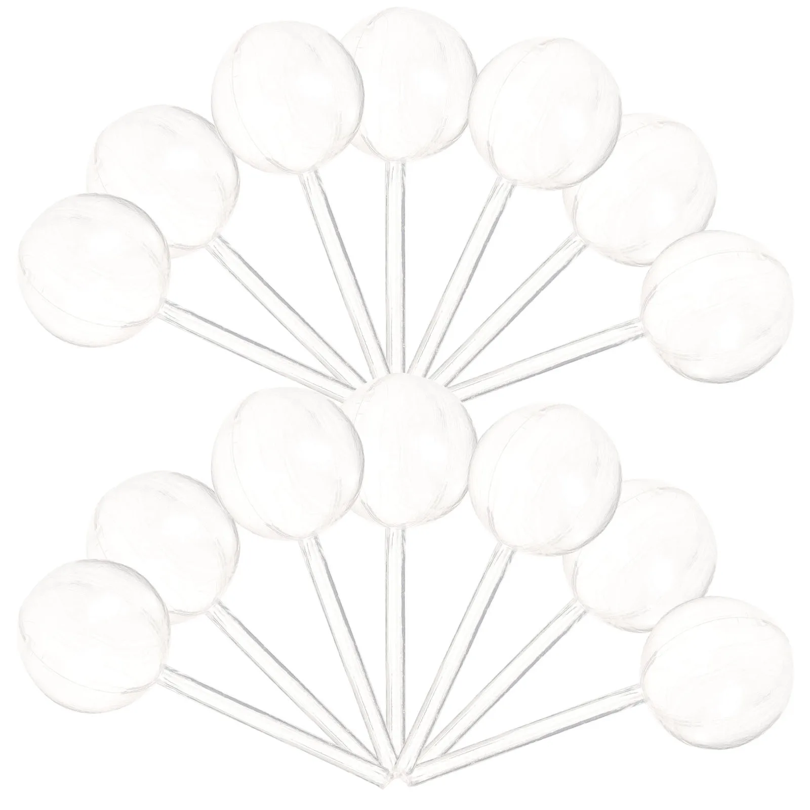

50 pcs Ball Shape Dropper Pipettes Transparent Plastic Squeeze Liquid Transfer Tool For Cupcakes Chocolates Cakes Strawberries