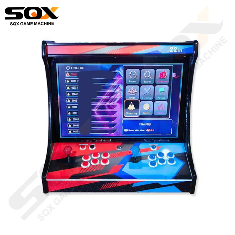 

Double player Street Fighter game 22 inch arcade video game console