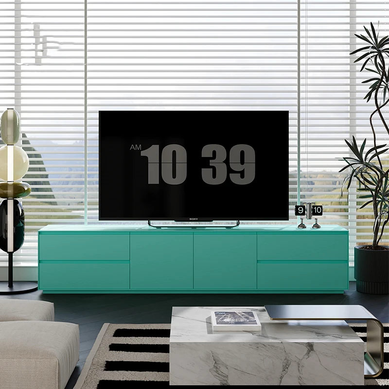 

Trendy Luxury Tv Stand On Ground French With Storage Modern Tv Stand Premium Elegant Mueble De Tv Small Apartment Furniture