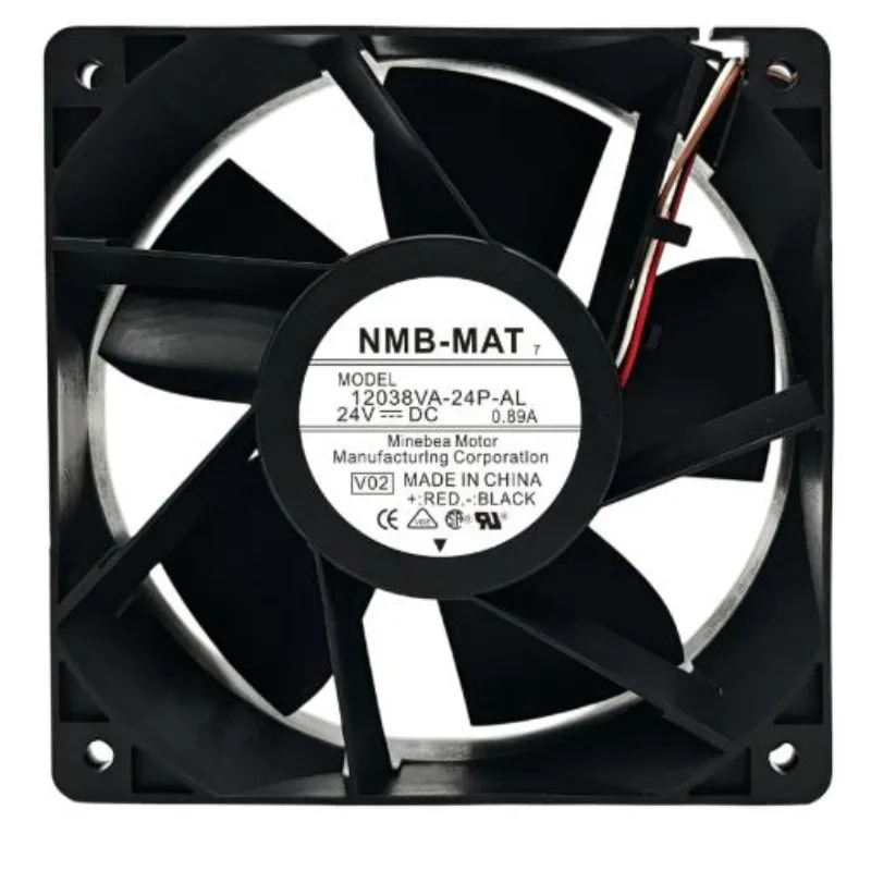New Cooler Fan for NMB 12038VA-24P-AL/EA/EM/EW 24V 0.89A Cooling Fan 120 * 120 * 38MM
