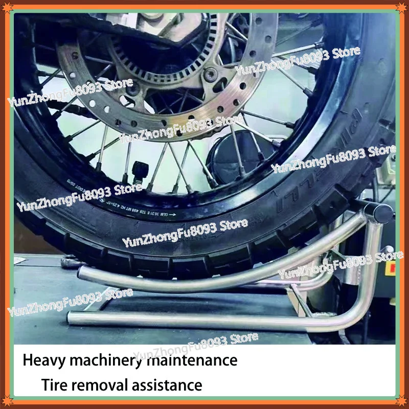 Portable Heavy Motorcycle Starter Frame Lifter Rear Tire Change Auxiliary Mechanic Maintenance Repair Tools