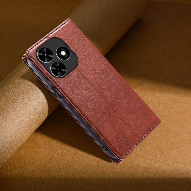 

Чехол-кобура для телефона Tecno Spark Go 2024, чехол-бумажник на Etui Tecno Spark Go 2023 2022 2021 2020, чехол Fundas SparkGo, сумка Shell