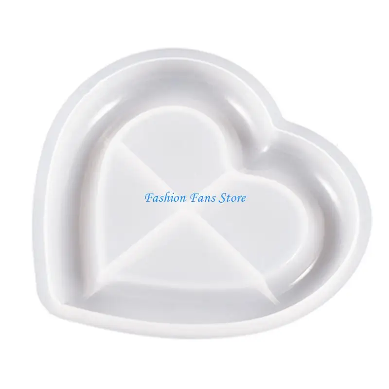 

Silicone Resin Molds Heart Oval Resin Rolling Tray Mold DIY Resin Molds
