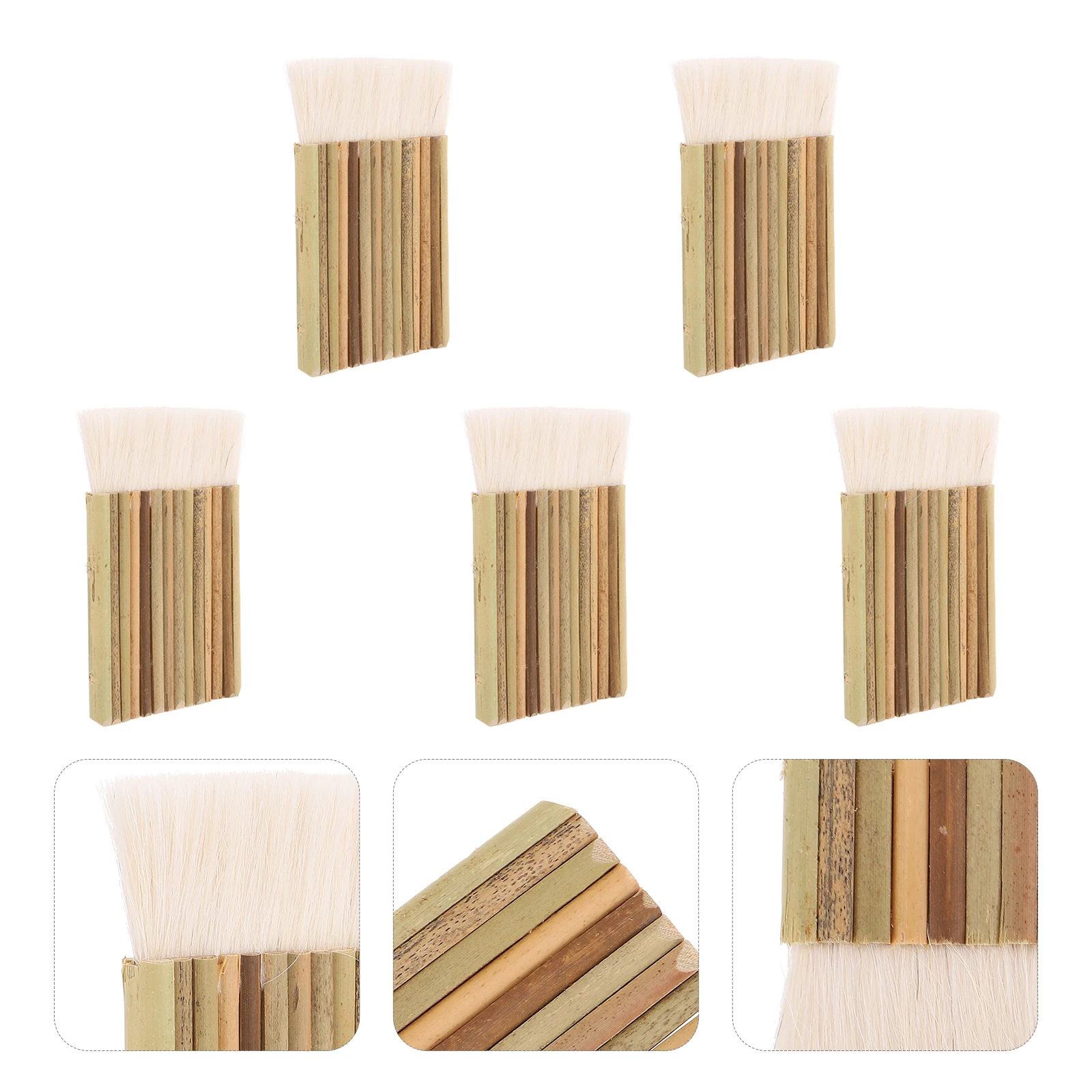 

5 Pcs Artist Brush Professional Water Color Brushes for Watercolor Latex