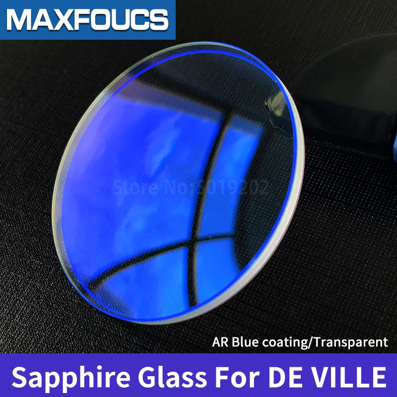 

Sapphire Crystal For DE VILLE424.20.37.20.08.001/424.53.40.20.02.002 AR-Coating Parts Watch Glass For OMG Brand