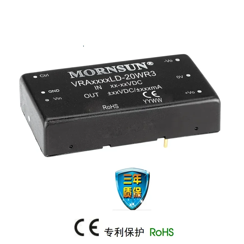 VRA2415LD-20WR3 New Original DC-DC Power Module 18-36V To Positive and Negative 15V667mA 20W protective case