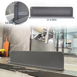 1Pc New Arrival Kitchen Sink Water Splash Guards with Sucker Waterproof Screen for Dish Fruit Vegetable Washing Anti-water Board
