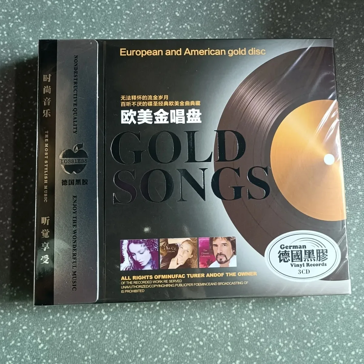 

Western Golden Record Compilation Classic Songs Centennial Golden Melody Collection High Quality Lossless Sound Vinyl CD Discs