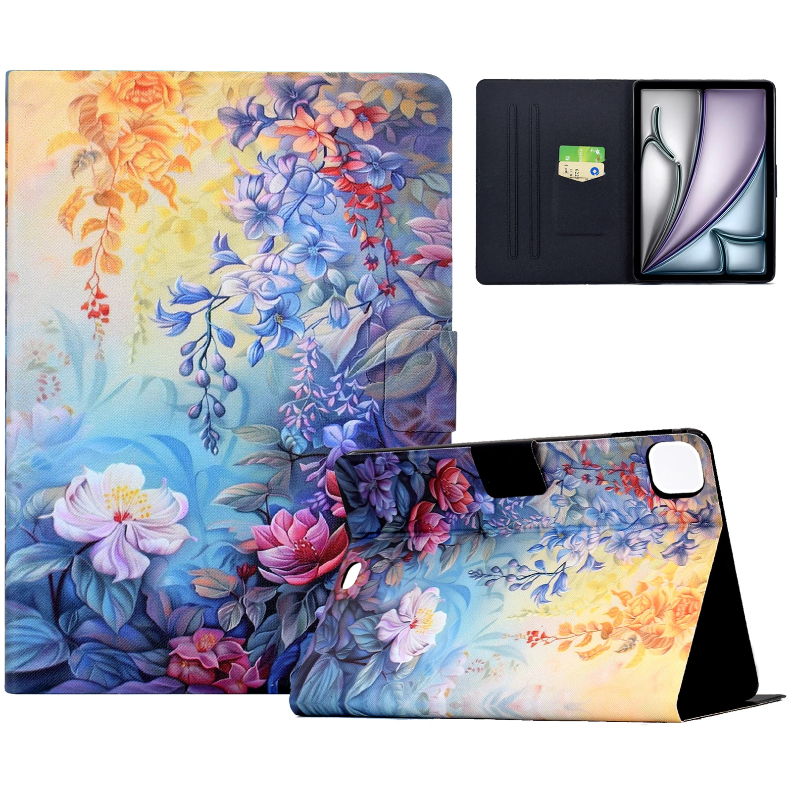 

Кожаный чехол для iPad Air 11 (2025) / (2024) / iPad Air (2022) / (2020) / iPad Pro 11 (2022) / (2021) / (2020) / (2018) Pattern P