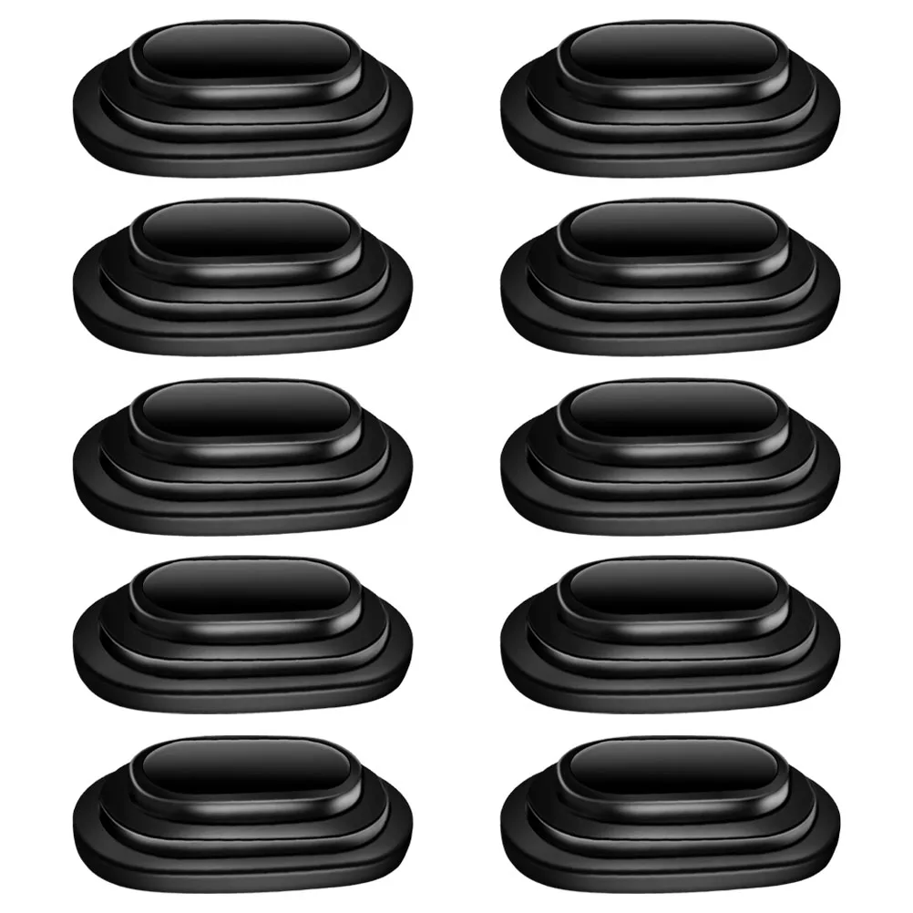 

10Pcs Automotive Door Shock Absorber Pad Noise Reducing Car Bumper Protector Wear Resistant Comfortable Driving