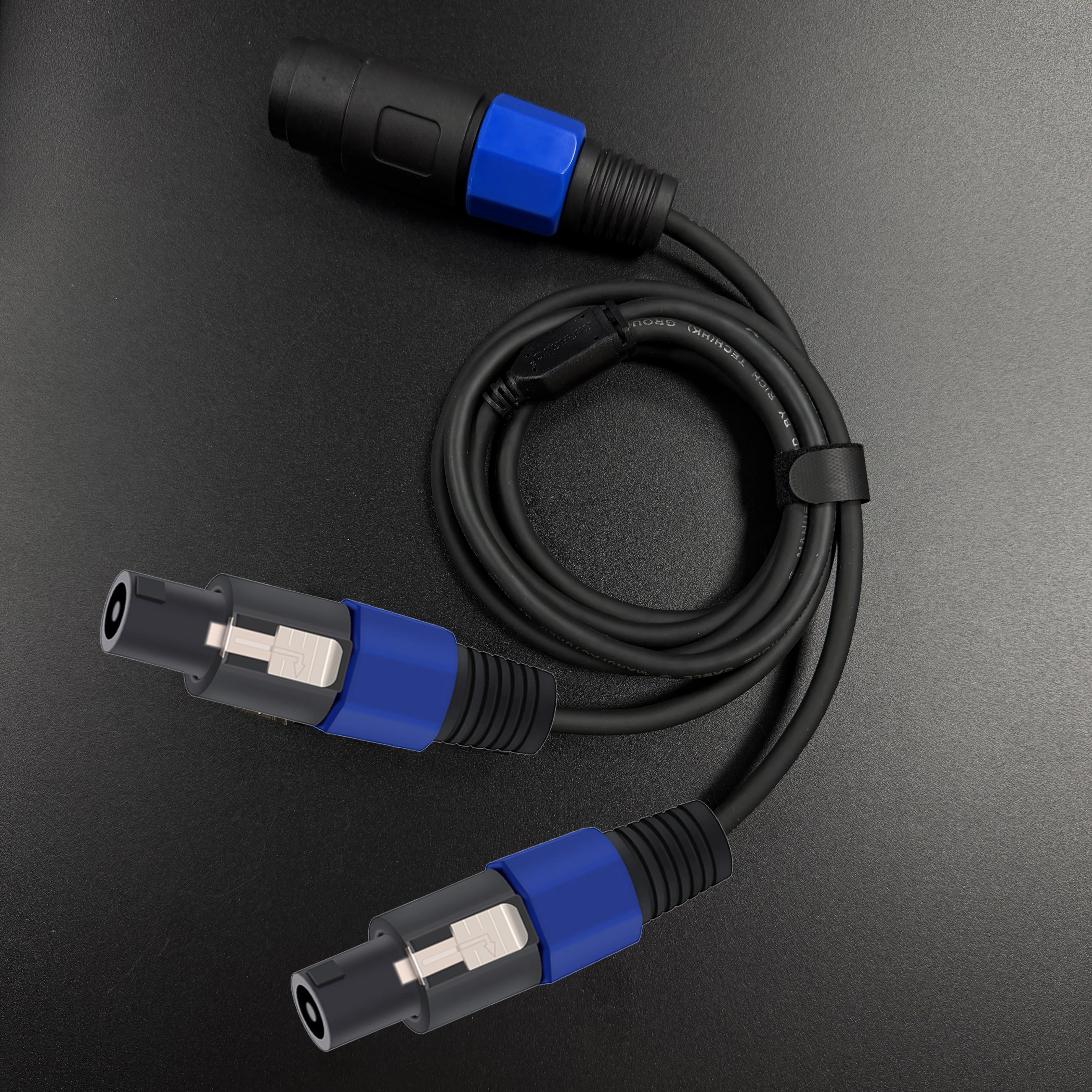 Speakon Splitter 1 To 2 Splitter Y Cable Speaker Break Out Cable Speakon Female/Male To Dual Male/Female Extension SOUND Cable
