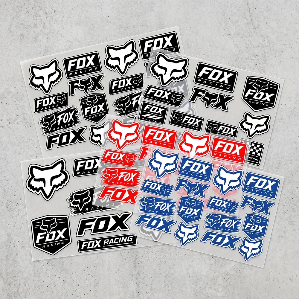 Adesivos de PVC à Prova d'Água - Motorcycle Gear Fox avaliação e preço