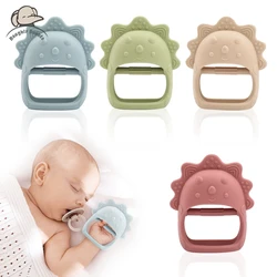 New Design Soft Silicone Teethers For Baby Newborn Training Grip Baby Toy Pendant Chewing Teething For Baby Accessories Toys