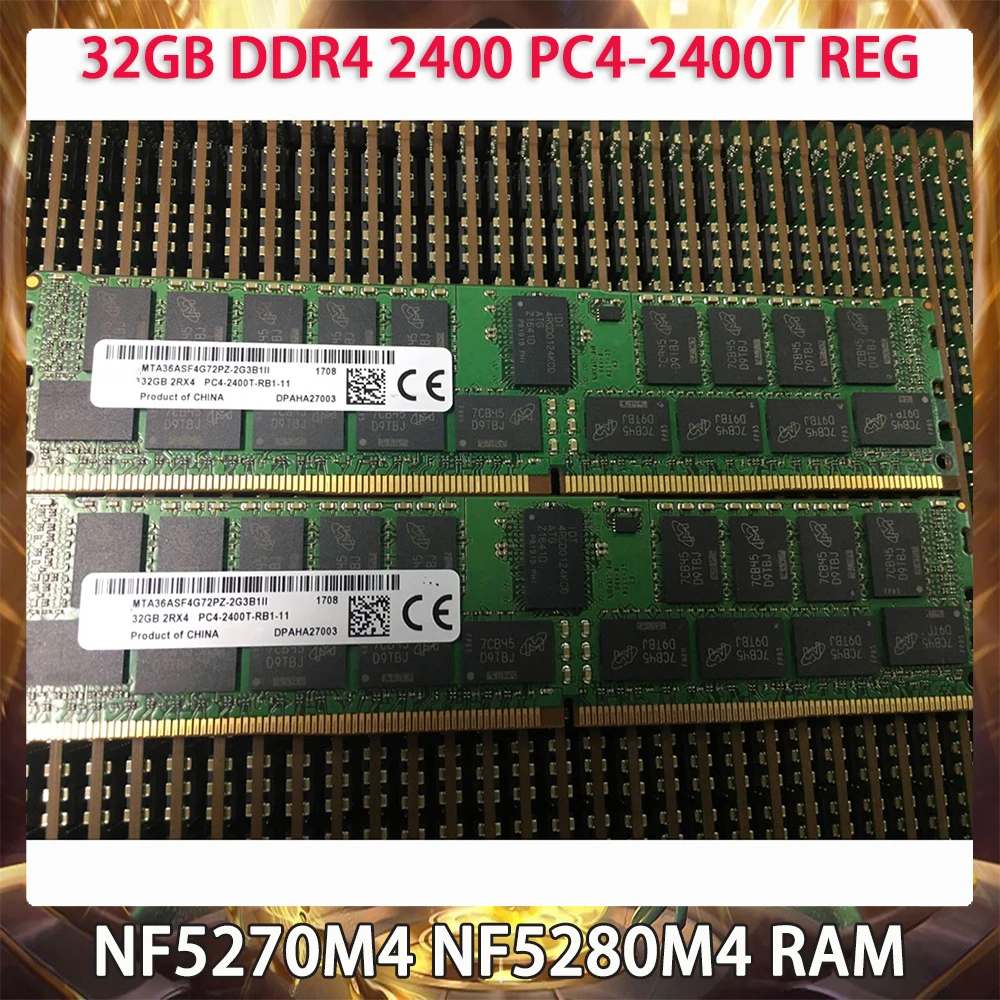 

Для Inspur NF5270M4 NF5280M4 серверная память 32 ГБ DDR4 2400 PC4-2400T REG RAM