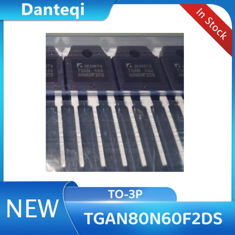 10PCS/LOT TGAN80N60F2DS 80N60F2DS TO-3P 100% New Spot stock