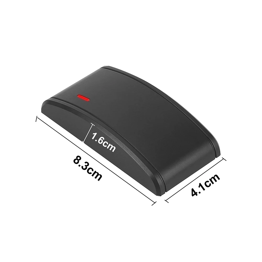 Ip65 Waterproof  RFID Card Reader Wiegand 26 output Access Control Slave Reader Security 125KHZ 13.56MHZ EM ID Card Reader
