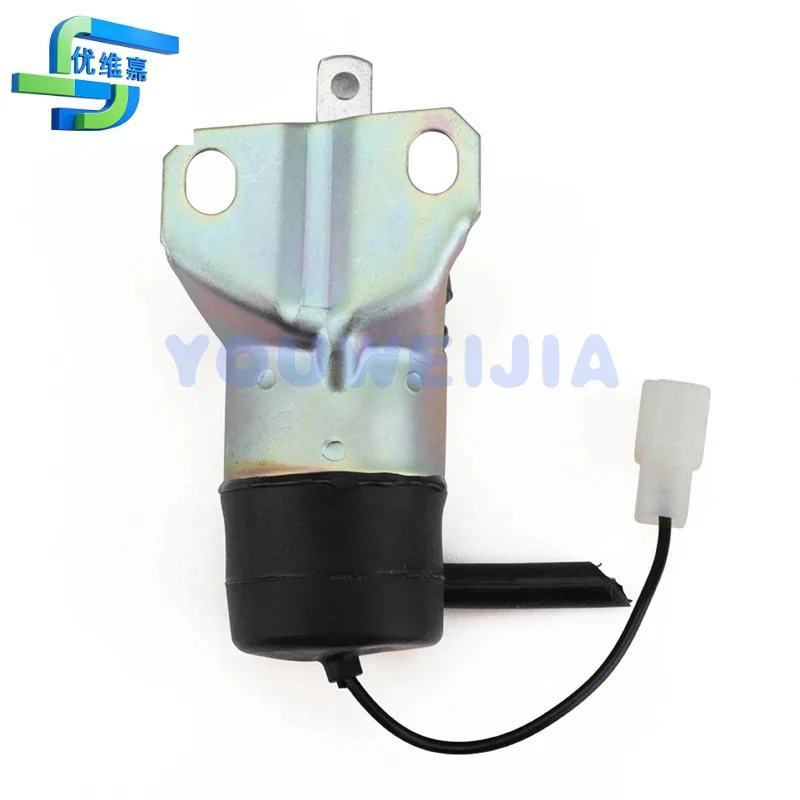 Kubota.052600 -100,052600 -1000 Stop Solenoid 15471-60010 VDC12V Fuel Shutoff Stop Solenoid Engine Part