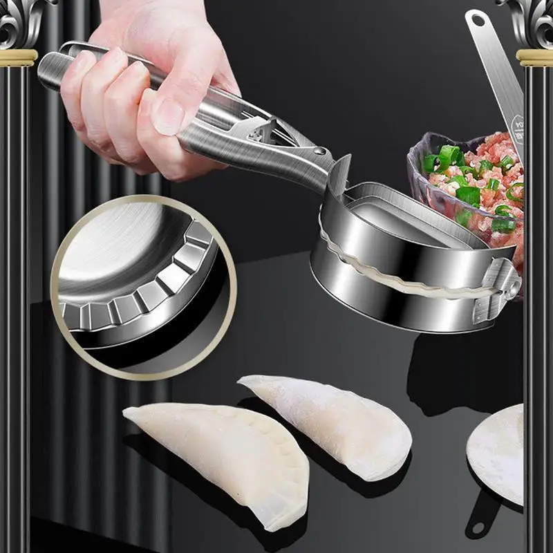 Ravioli Maker Stainless Steel Pastry Maker Reusable Kitchen Cooking Baking Tools for Dumpling Pastry Ravioli Mold Press