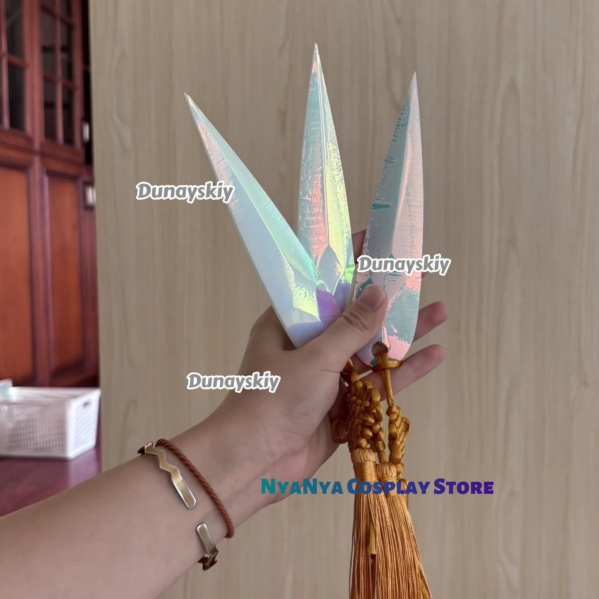 K팝 코스프레 조이 다트 부메랑 무기 의상 소품 여성 성인 소녀 할로윈 2025 액세서리 만화 악마 사냥꾼