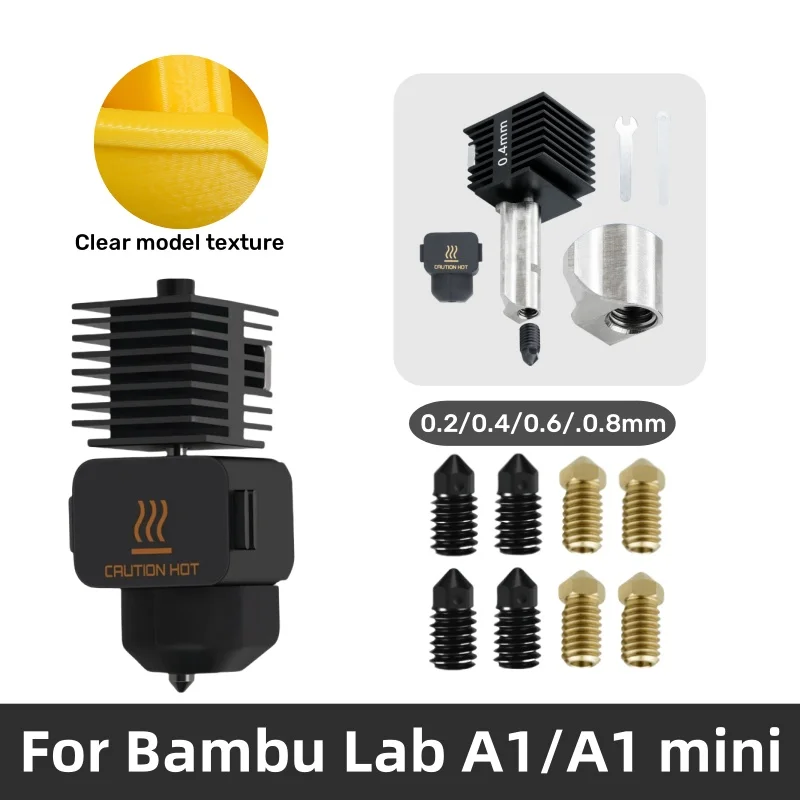 �y�Z�[�����zBambu Lab A1 �~�j�z�b�g�G���h�L�b�g 0.2/0.4/0.6/0.8 �~�����[�g���d���|�m�Y�� A1 �����z�b�g�G���h�L�b�g Bambu A1/A1mini ���i